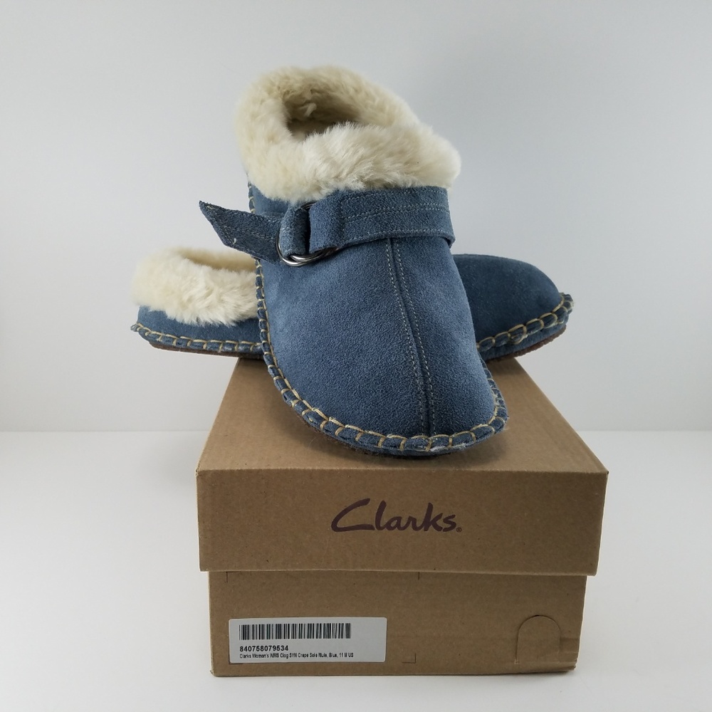 New Clarks clogs crepe sole mule. Size 11 M US